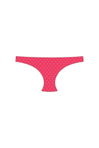 Red Sunrise Tanga Bikini Bottom