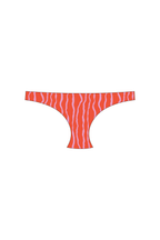 Pink & Orange Squiggle Tanga Bikini Bottom