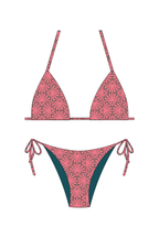 Pink Peacock Bikini Set
