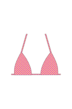 Pink Phoenix Tie Bikini Top