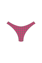 India Pink High-Leg Bikini Bottoms