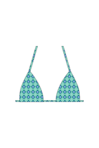 India Mint Tie Bikini Top