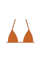 Pink & Olive Leopard Tie Bikini Top