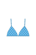 Blue Feather Brakini Bikini Top