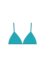 Blue Sunrise Brakini Bikini Top