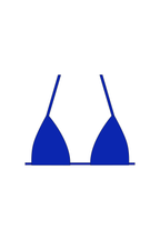 Royal Blue Tie Bikini Top