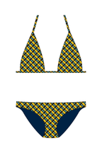 Yellow Petal Geo Bikini Set