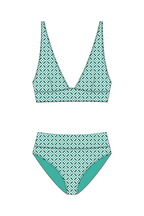 Greece Blue Violet Bikini Set