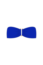Royal Blue Tube Bikini Top