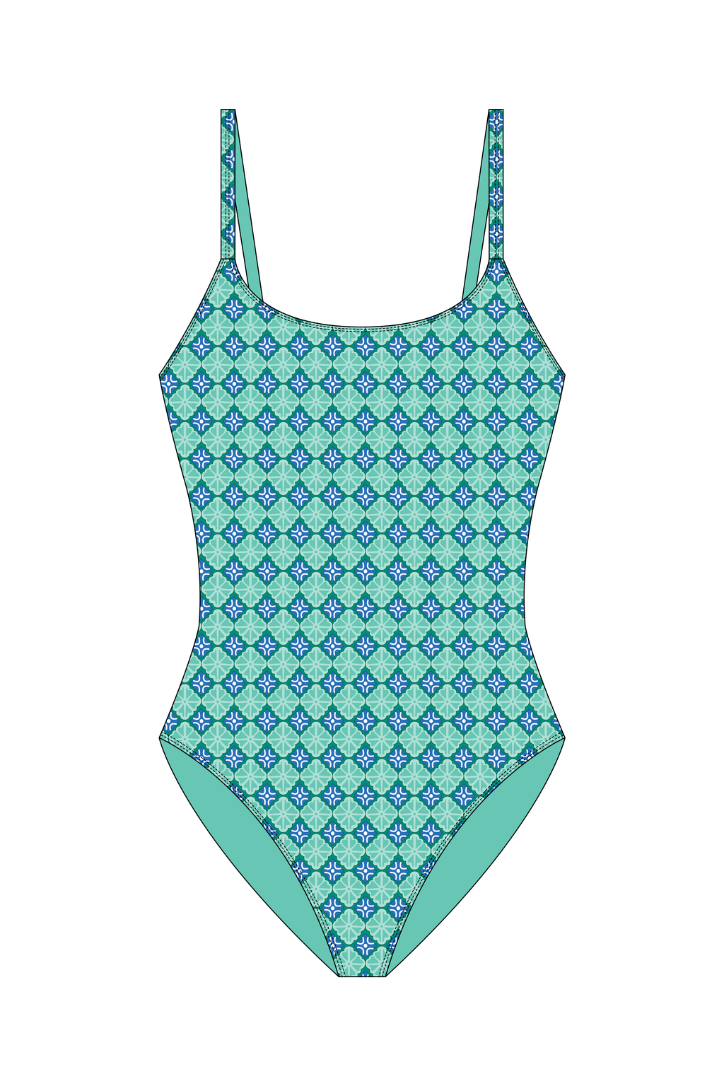Lily lndia Mint One Piece