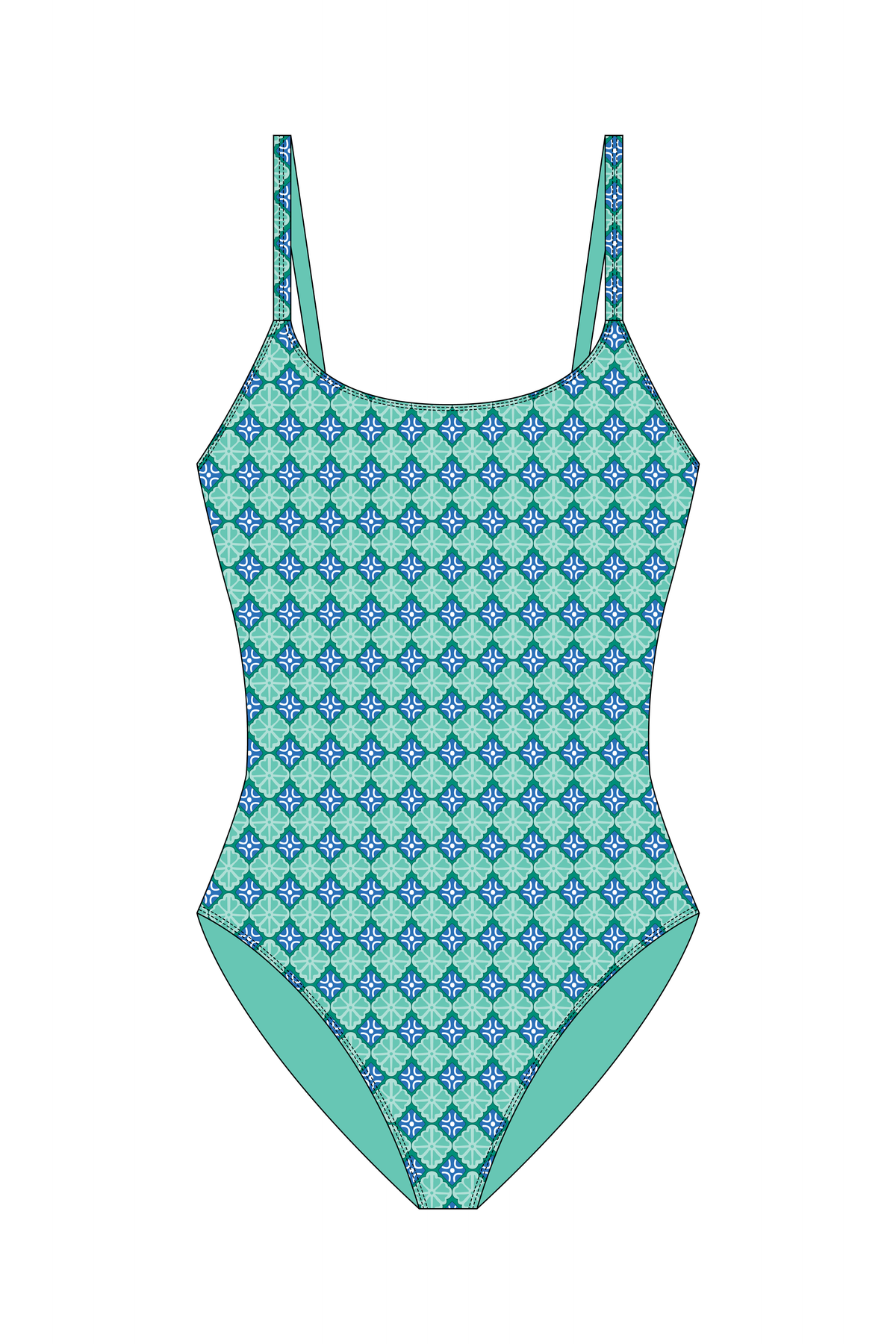Lily lndia Mint One Piece