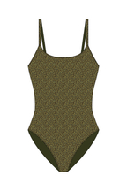 Lily Green Leopard One Piece