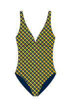 Magnolia Yellow Petal Geo One Piece