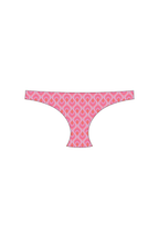 Pink Feather Tanga Bikini Bottom