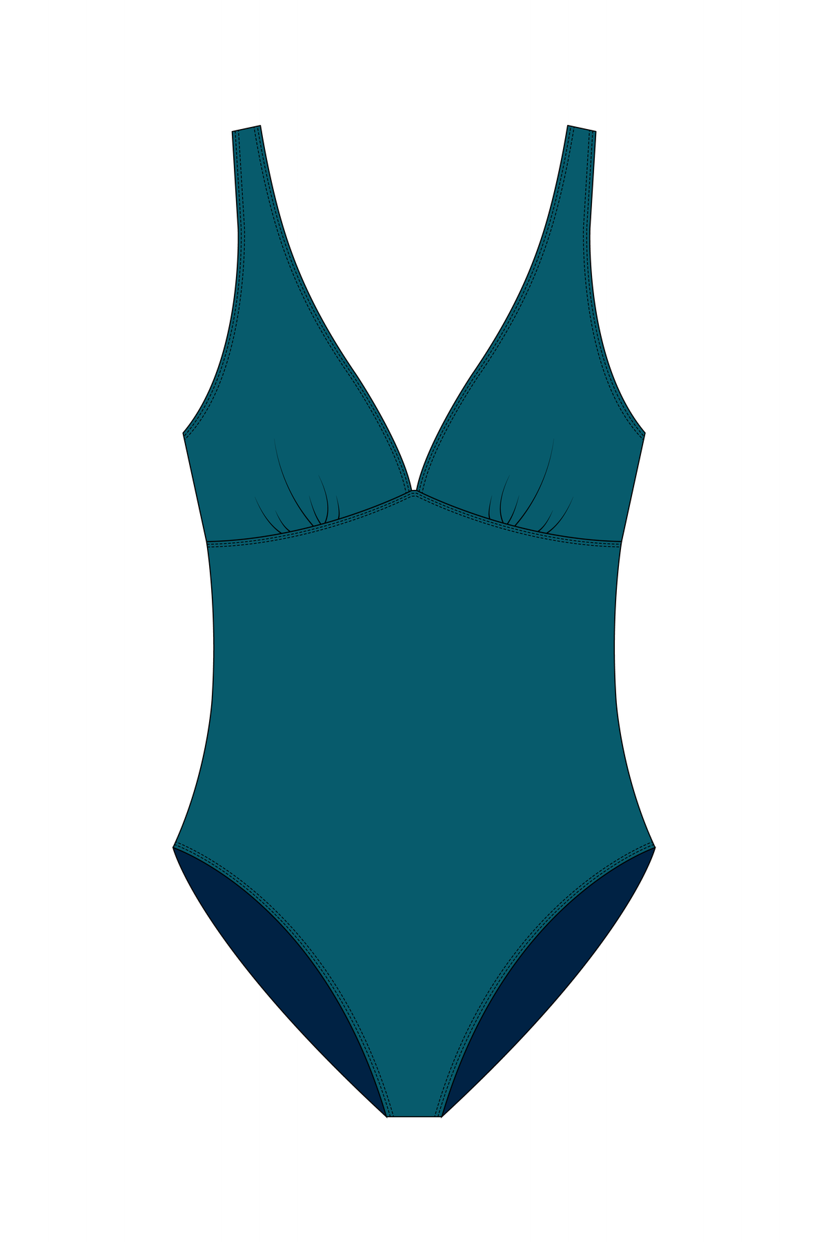 Magnolia Teal One Piece