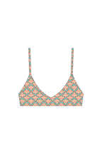Retro Palm Cami Bikini Top