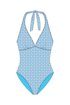 Marigold Greece Blue One Piece