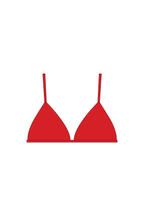 Red Brakini Bikini Top
