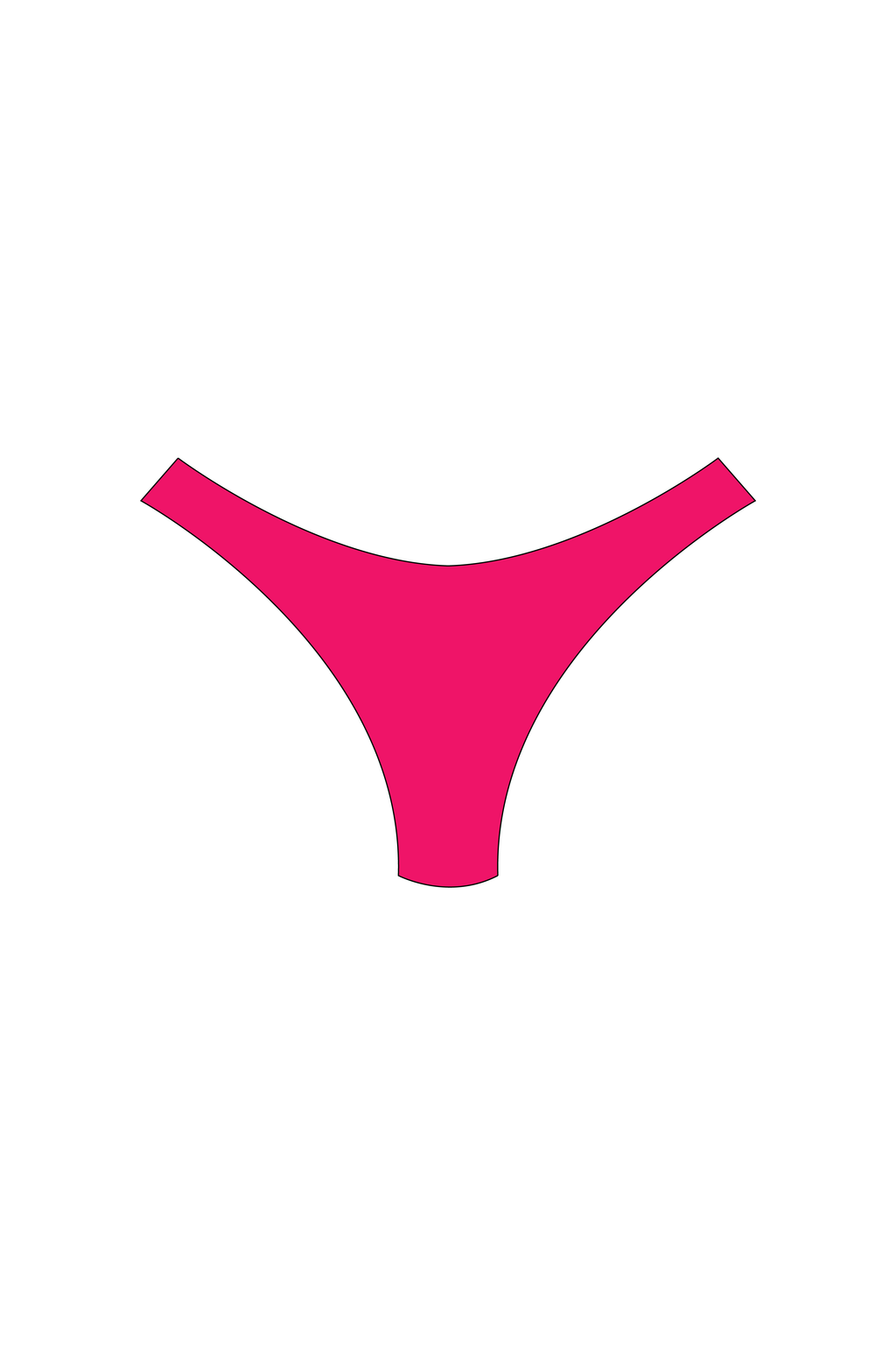 Barbie Pink High-Leg Bikini Bottoms
