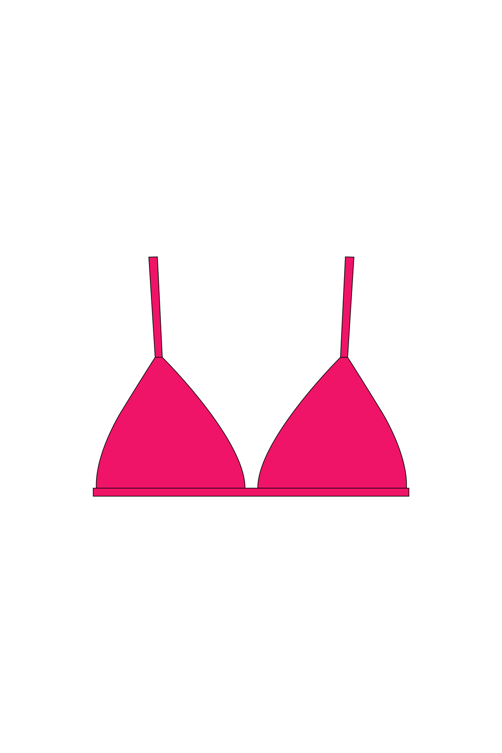 Barbie Pink Brakini Bikini Top