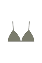 Olive Green Brakini Bikini Top