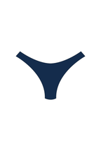 Midnight Blue High-Leg Bikini Bottoms