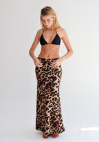 Leopard Print Skirt