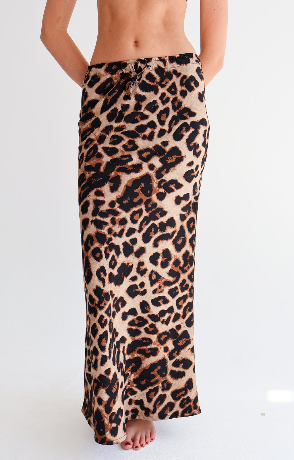 Leopard Print Skirt