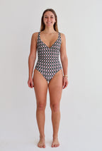 Magnolia Rectangle Green One Piece