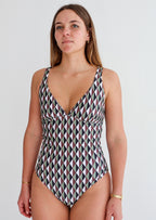 Magnolia Rectangle Green One Piece