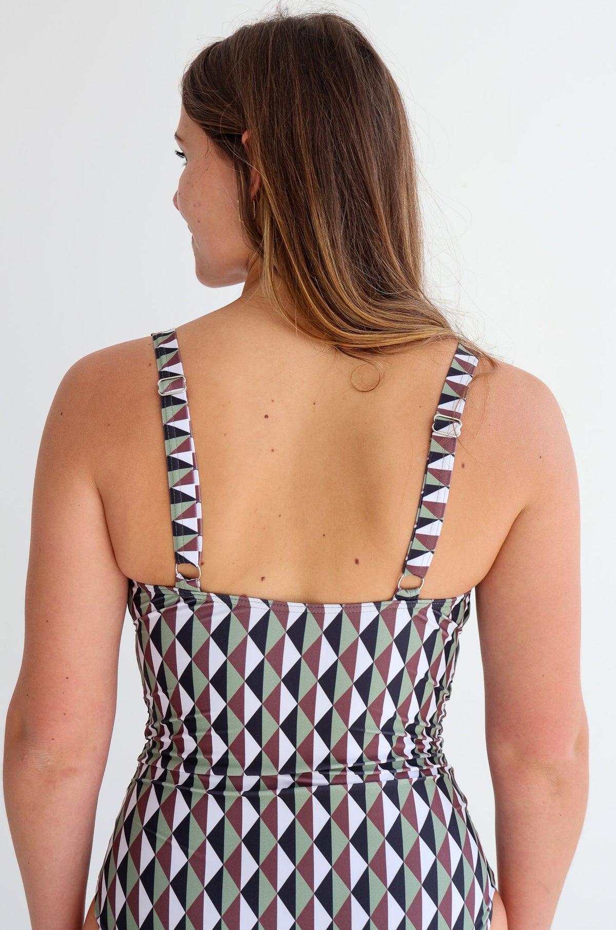 Magnolia Rectangle Green One Piece