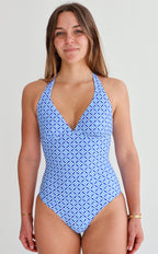 Marigold Greece Blue One Piece