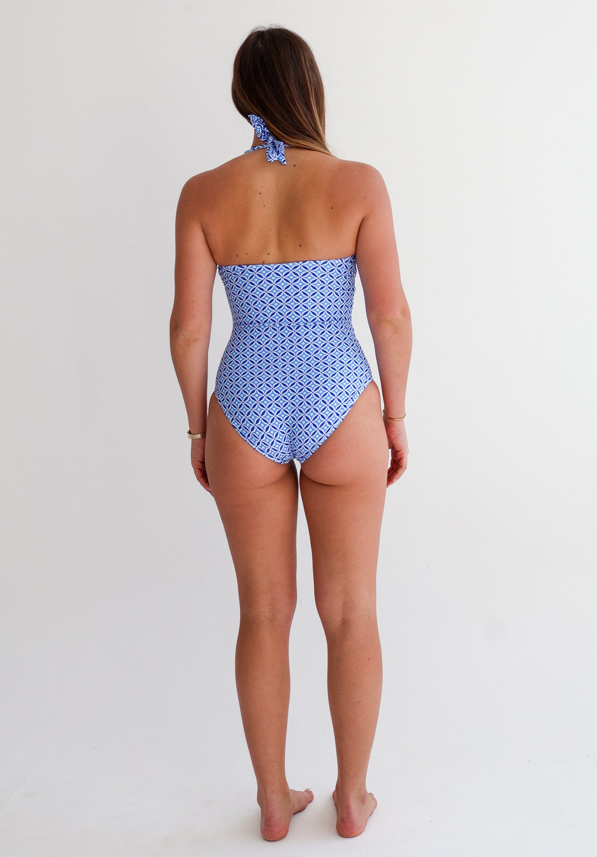 Marigold Greece Blue One Piece