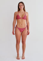 Pink Peacock Bikini Set