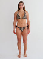Maze Brown Bikini Set