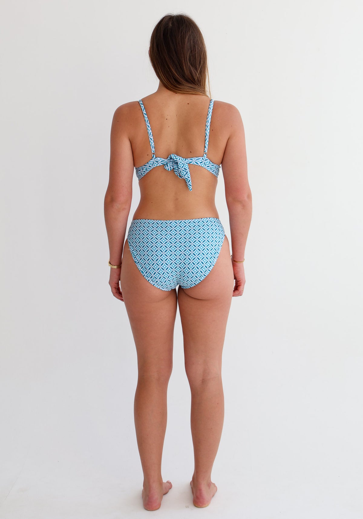 Greece Blue Violet Bikini Set