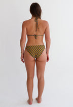 Yellow Petal Geo Bikini Set