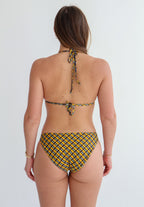 Yellow Petal Geo Bikini Set