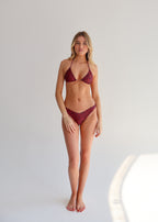 Red Leopard Bikini Set