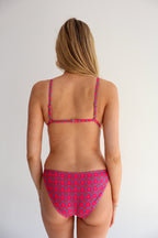 India Pink Brakini Bikini Top