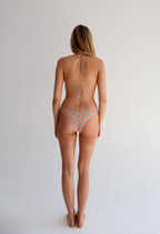 Retro Palm High-Leg Bikini Bottoms