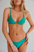 Green Brakini Bikini Top