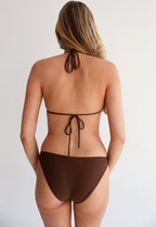 Brown Tanga Bikini Bottom