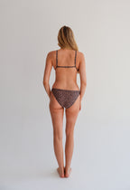 Brown Leopard Brakini Bikini Top
