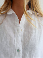White Linen Shirt