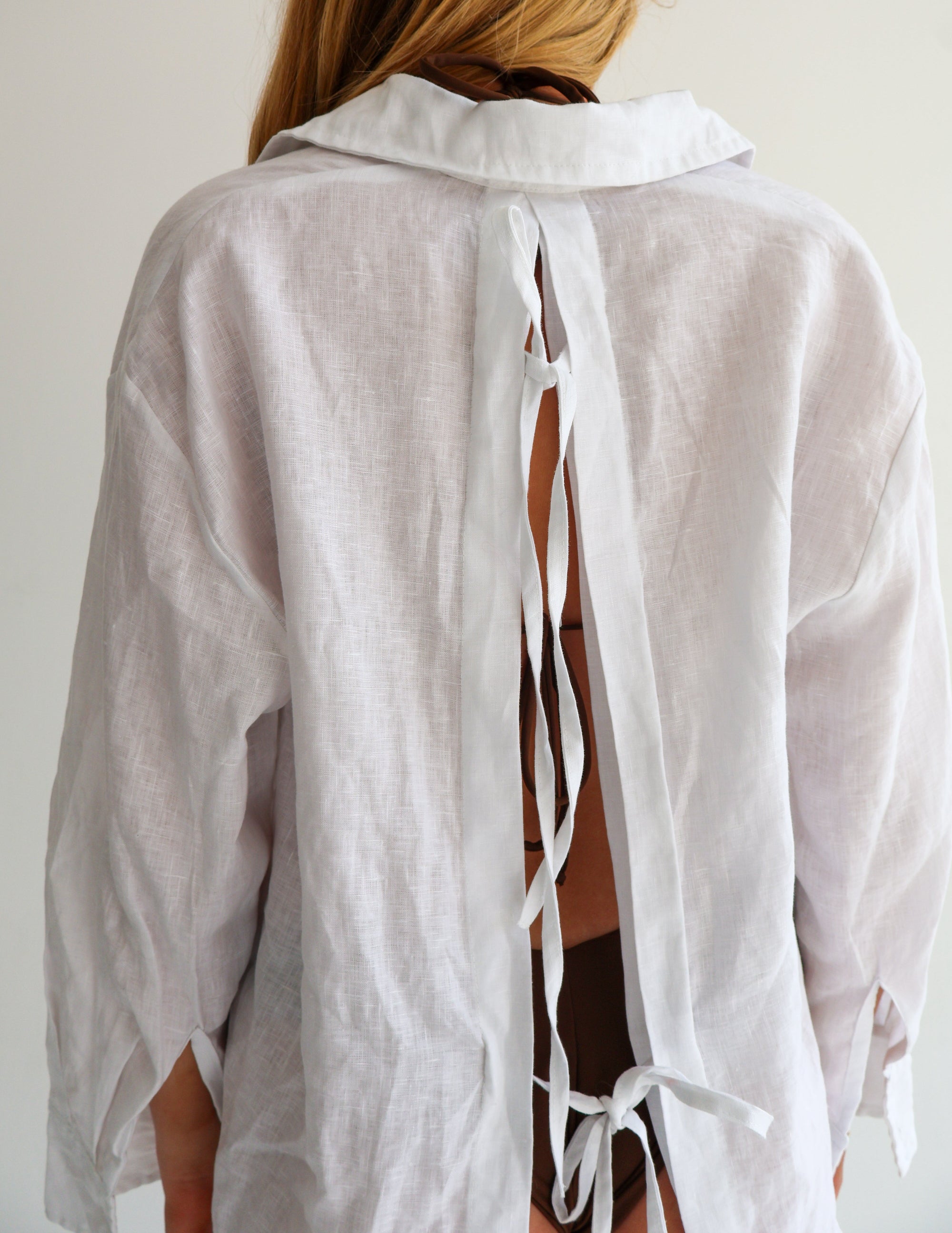 White Linen Shirt