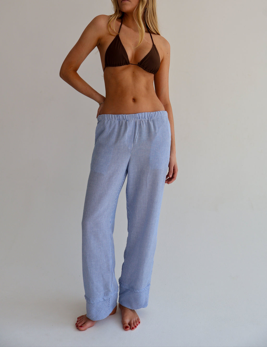 Blue Stripe Pant