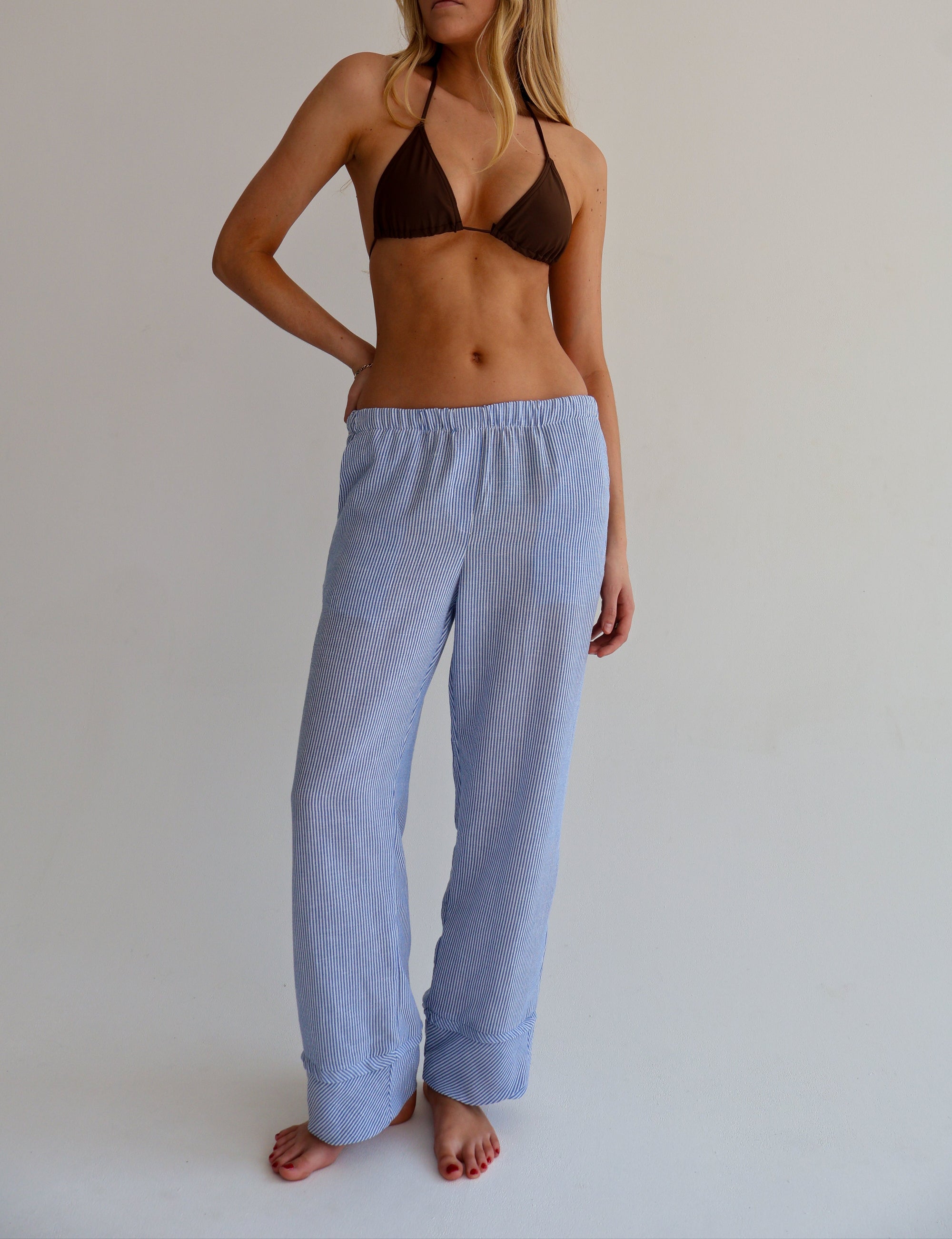 Blue Stripe Pant