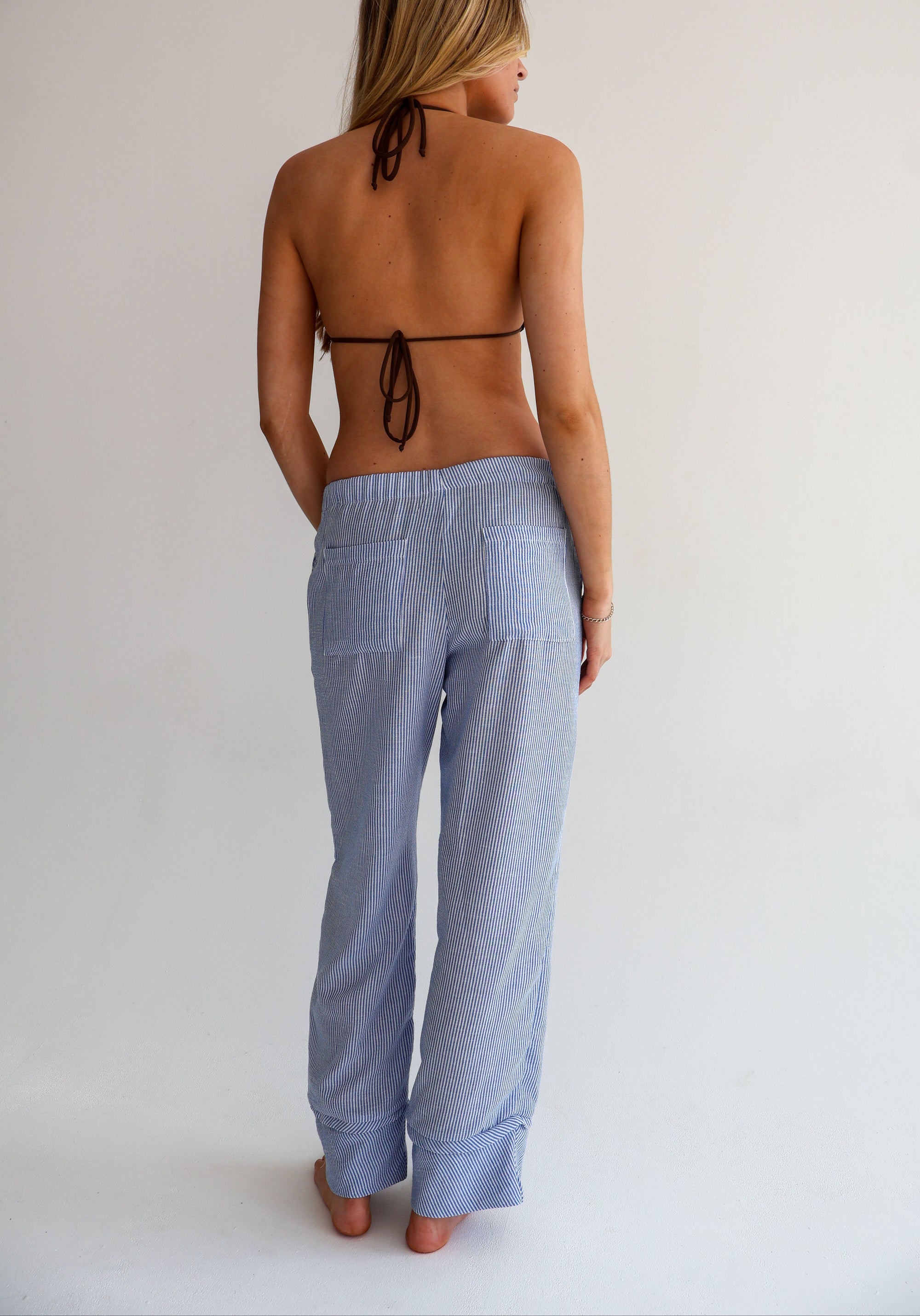 Blue Stripe Pant