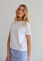 LULU Pink Heart T-Shirt